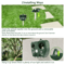 Solar Ultrasonic Animal Repeller Cat Rodent Squirrel Raccoon Deterrent With Motion Sensor Pet Contr 5