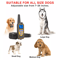 2600FT Waterproof Dog Shock Collar With Remote Electric Training Collar For Large Dogs Rechargeable 6