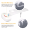 Adjustable Clean Clear Rear End Bidet NonElectric Fresh Water Spray Butt Wash Washer With SelfClea 5