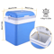 Portable Car Cooler Refrigerator Travel Fridge Warmer With Handle For Camping Road Trips SUV 3