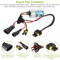 HID Bulbs 8000K Car Xenon Super Vision Headlight Lamps 2