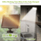 Solar Motion Sensor Flood Light Outdoor Garden Security Lamp IP65 Waterproof 5