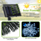LED Solar Powered String Fairy Lights Outdoor Garden Christmas Decor With Modes Waterproof Wire For 6