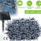 LED Solar Powered String Fairy Lights Outdoor Garden Christmas Decor With Modes Waterproof Wire For 1