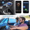 Car FM Transmitter AUX Wireless Radio Adapter USB Charger MP3 Player Dual USB Ports HandsFree Calli 1