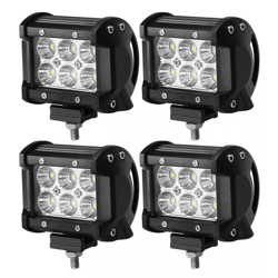 led work light spot pods offroad fog reverse for suv atv ute truck