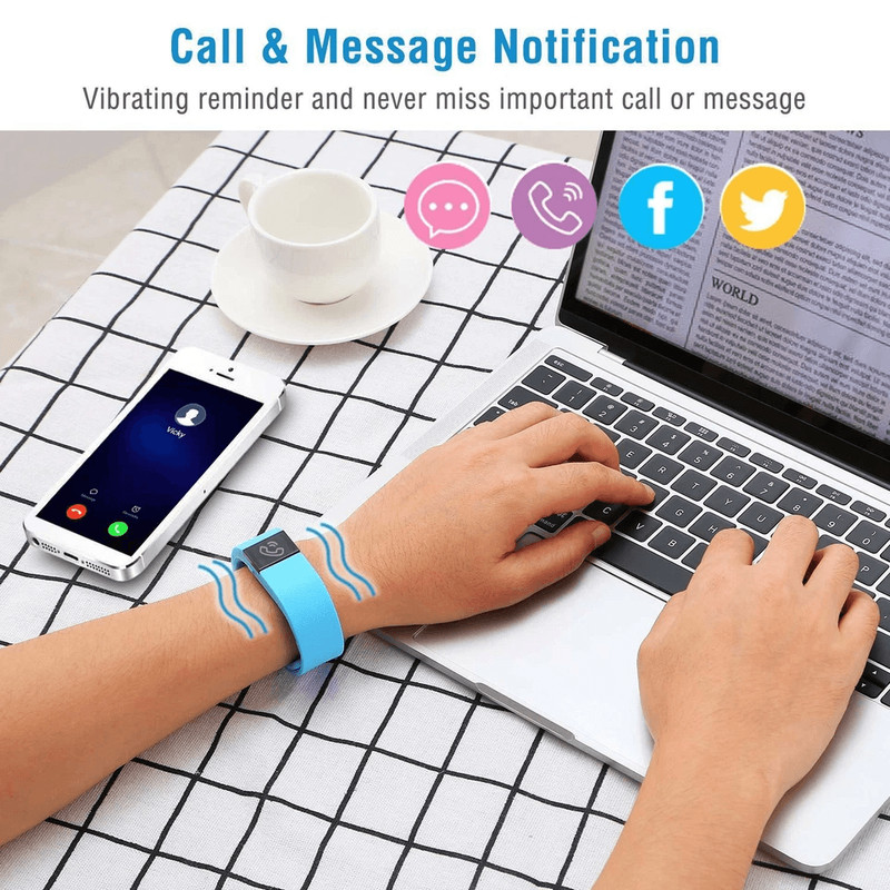 Smart Fitness Tracker Watch Wrist Band With Pedometer Sleep Monitor 2