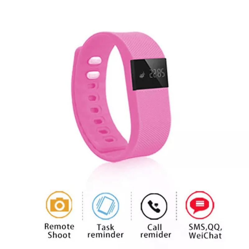 Smart Fitness Tracker Watch Wrist Band With Pedometer Sleep Monitor 5