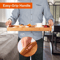 Foldable Bamboo Bed Tray Table Adjustable Lap Desk For Breakfast And Serving Needs 6