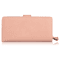 Women Ladies PU Leather Clutch Long Wallet Stylish ID Card Phone Holder Purse Handbag With Zipper   15