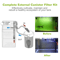 3Stage External Aquarium Filter 6W 28Gal Fish Tank Canister Filter W Pump Kit Silent Easy Install 4