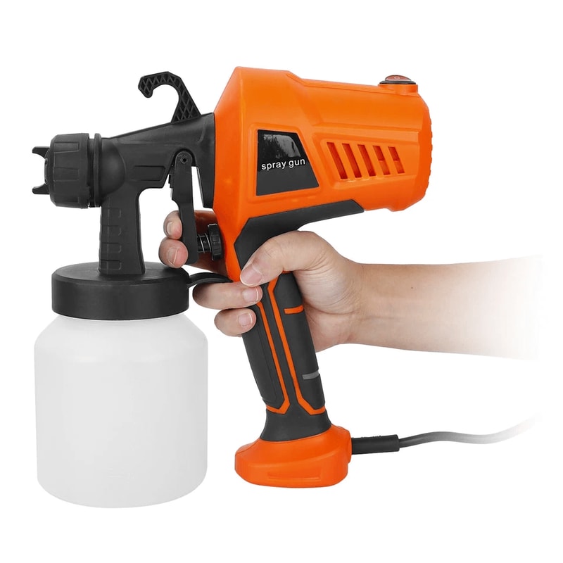 Electric Paint Sprayer Handheld HVLP Spray Gun For Home DIY Projects 0