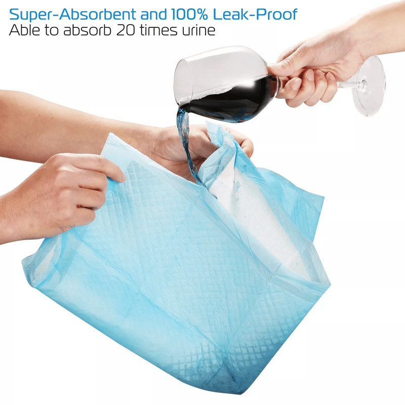 50Pcs House Dog Training Pads Super Absorbent Puppy Pee Pads For Cats Dogs LeakProof Underpads For 6