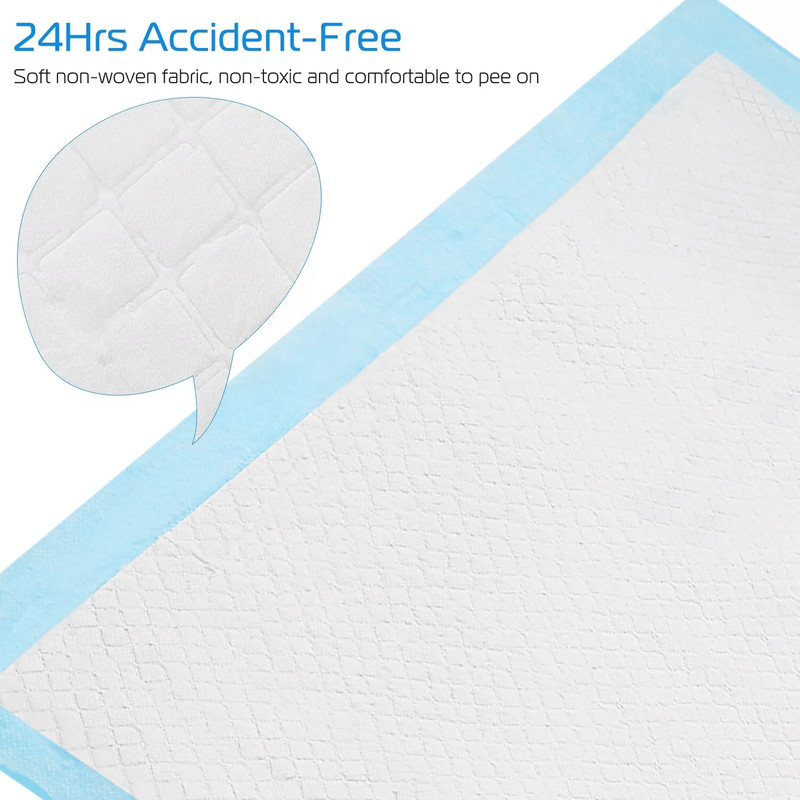 50Pcs House Dog Training Pads Super Absorbent Puppy Pee Pads For Cats Dogs LeakProof Underpads For 7