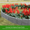 Home Garden Border Edging Plastic Fence Stone Lawn Yard Flower Bed Landscape Solution 2