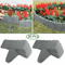 Home Garden Border Edging Plastic Fence Stone Lawn Yard Flower Bed Landscape Solution 5