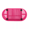 Metal Mesh Pink Desk Organizer Desktop Pen Pencil Holder Storage Tray With Drawer For Office School 1