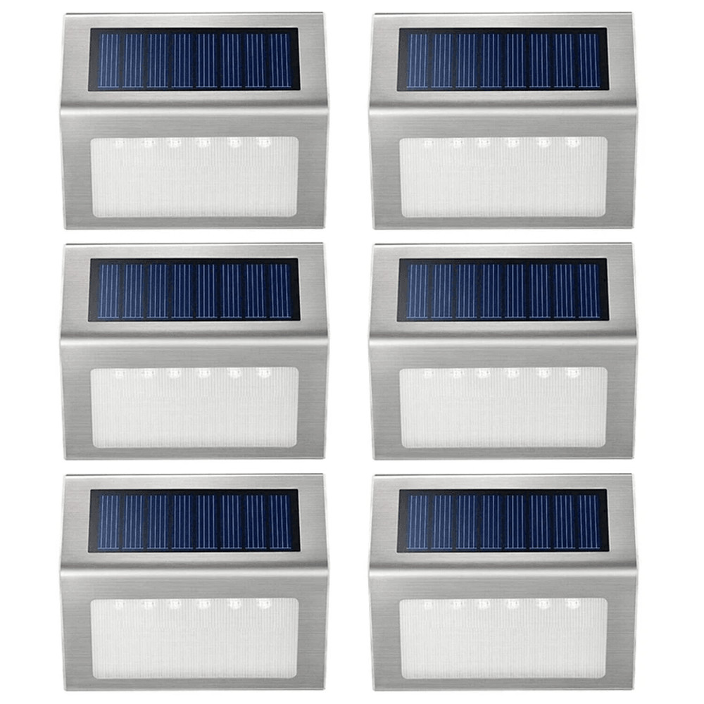 Outdoor Solar Deck Lights Waterproof LED Fence Step And Stair Lamps For Garden And Yard 1