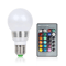 RGB LED Party Magic Bulb Light With Remote ColorChanging Light For Halloween Christmas Holiday Dec 0
