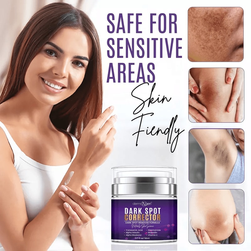 Organic Dark Spot Corrector For Face Body Age Spot Sunspot Remover Serum 5