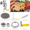 Manual Meat Grinder Mincer Stuffer Hand Crank Sausage Filler Pasta Maker Machine Kitchen Tool For M 4