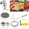 Manual Meat Grinder Mincer Stuffer Hand Crank Sausage Filler Pasta Maker Machine Kitchen Tool For M 4