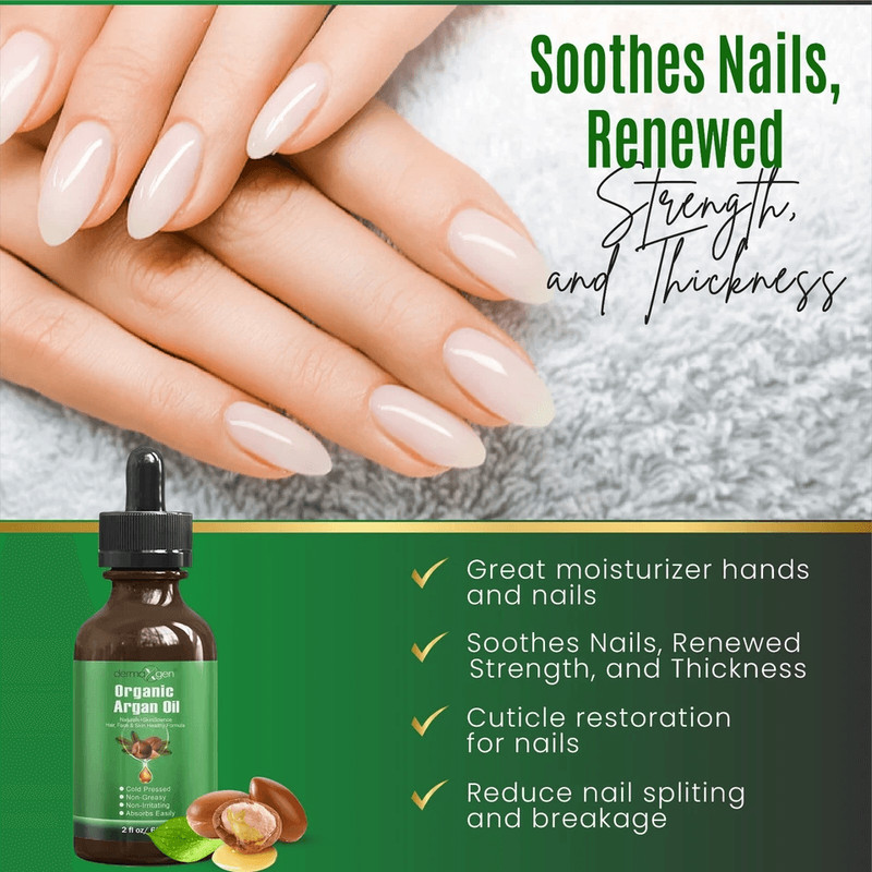 Pure Organic Moroccan Argan Oil Cold Pressed Virgin Argan Oil For Face Hair Nails Skin Hydrating