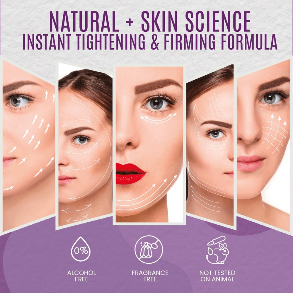 AntiAging Instant Face Lift Cream Tightening Lifting Firming Wrinkle Remover With Peptides Hyaluro 3