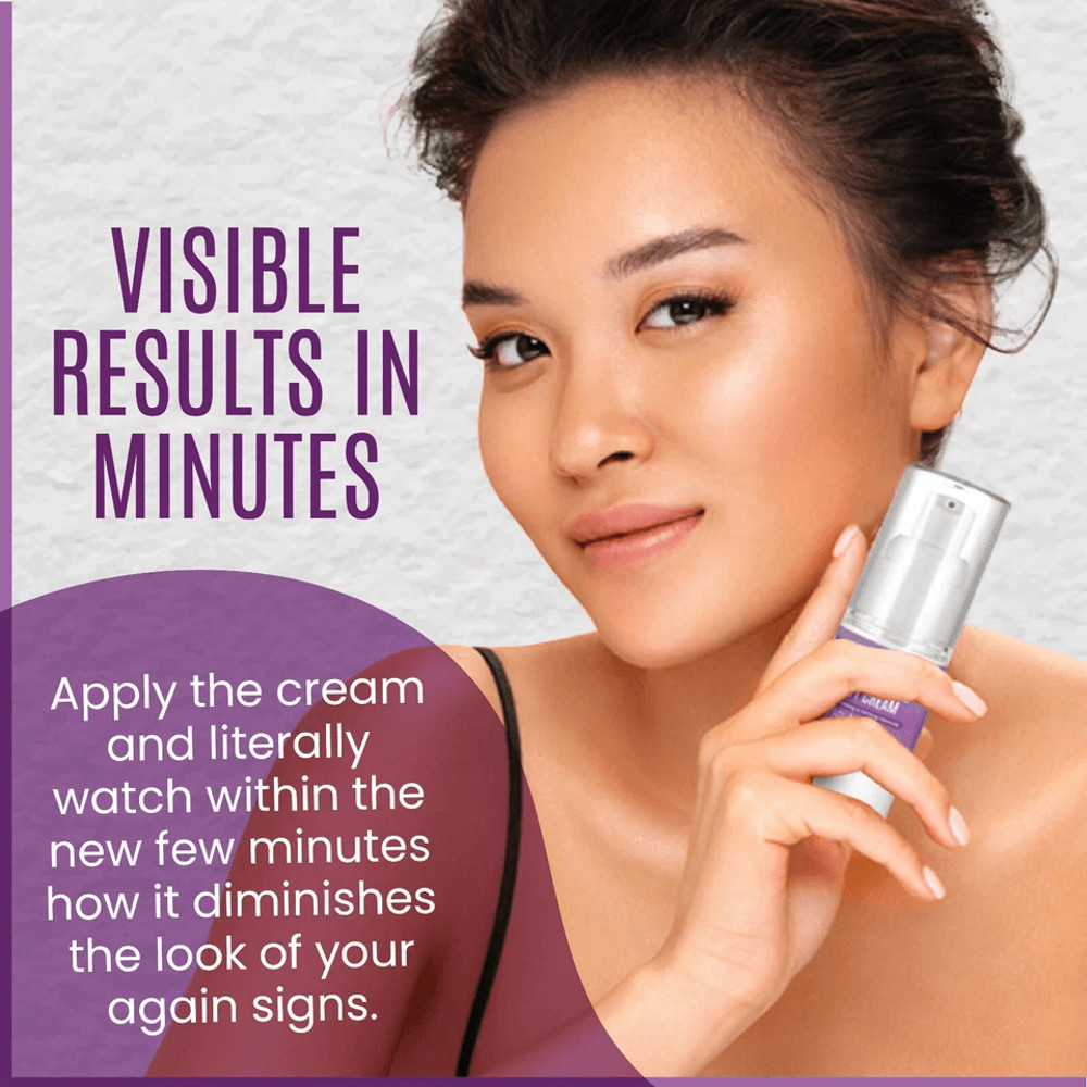 AntiAging Instant Face Lift Cream Tightening Lifting Firming Wrinkle Remover With Peptides Hyaluro 4