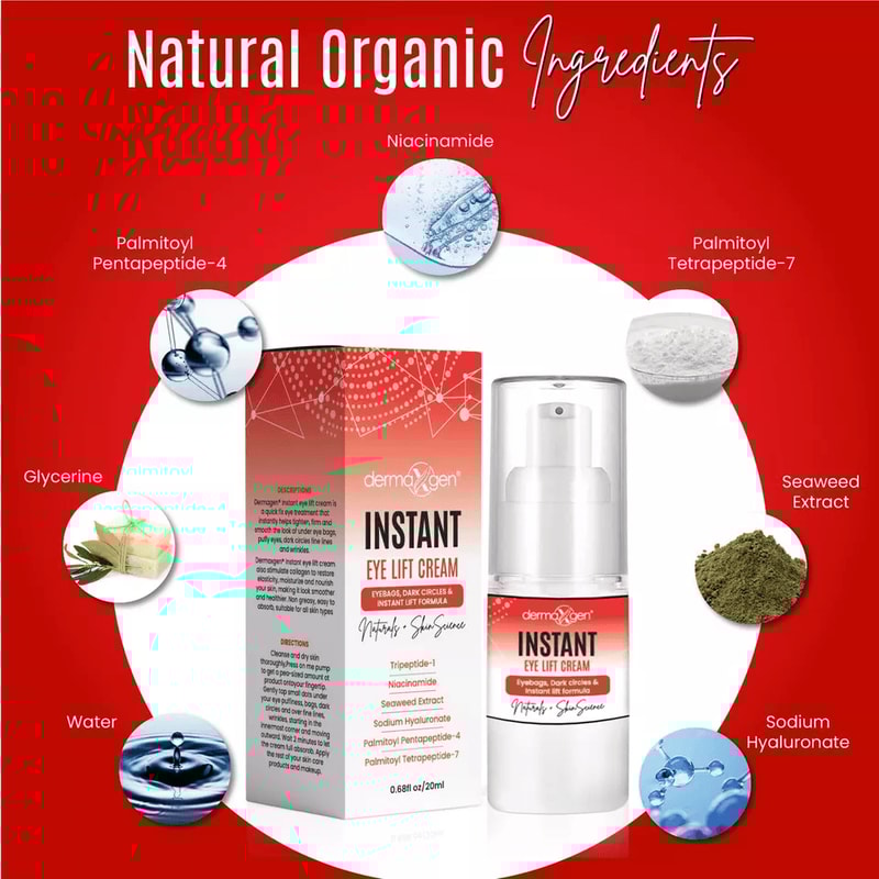 Instant Eye Bag Remover 20ml AntiAging Cream For Dark Circles Crow Feet Puffiness 2