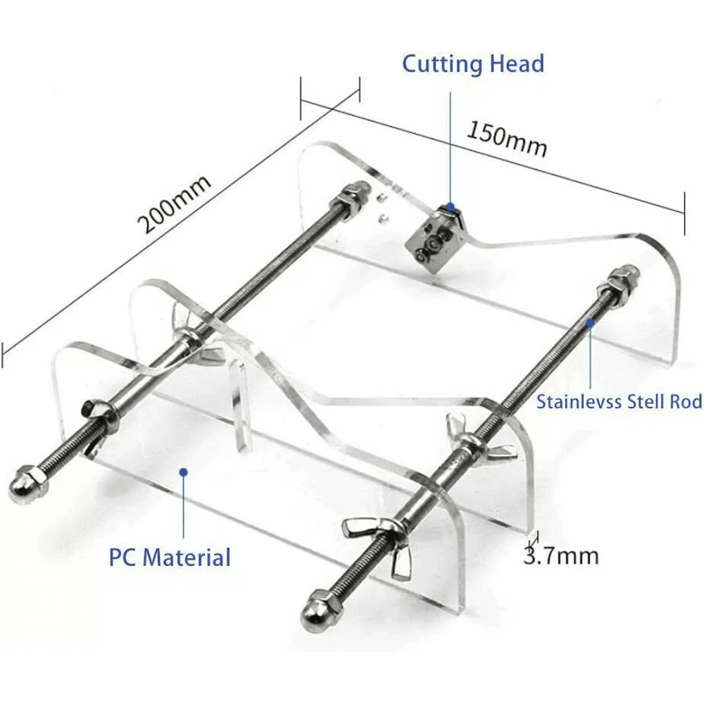 Premium Glass Bottle Cutter Kit For Wine Beer And Jars DIY Cutting Tool For Craft Recycling With Ad 8