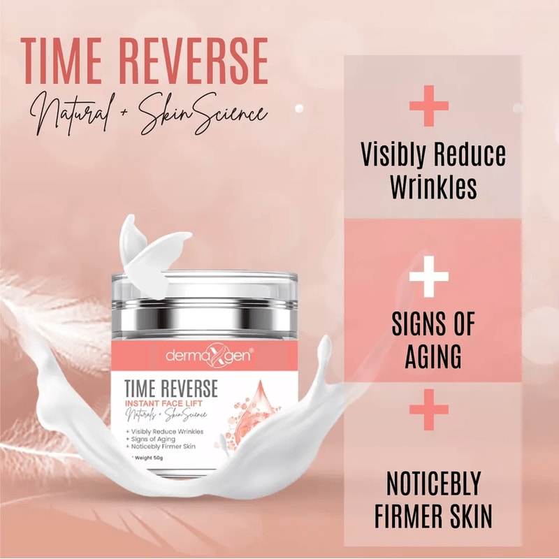 Time Reverse Instant Face Lift Pure Organic Wrinkle Reducer For Fine Lines Sagging Skin 1
