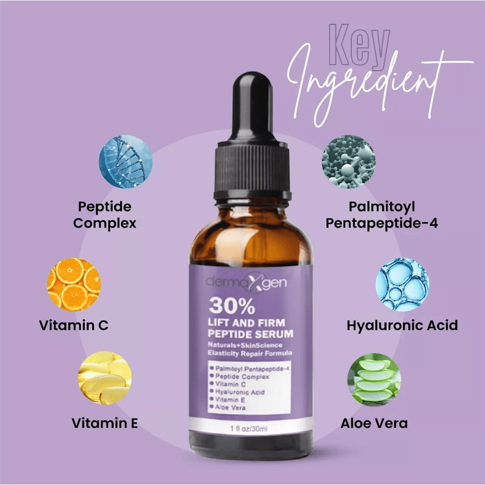 AntiAging Face Serum Matrixyl Peptide Boost  Hyaluronic Acid For Wrinkle Reduction  Firm Skin 2