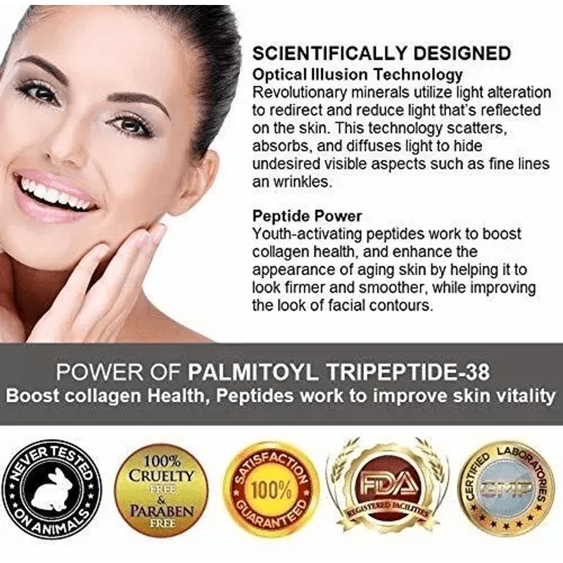 Peptide Wrinkle Filler Instant Results Collagen Booster AntiAging Solution 3