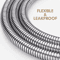 Extra Long Stainless Steel Handheld Shower Hose Flexible Bathroom Replacement Tube 1