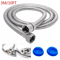 Extra Long Stainless Steel Handheld Shower Hose Flexible Bathroom Replacement Tube 6