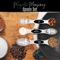 Magnetic Measuring Spoons Stainless Steel DualSided Teaspoon Tablespoon Stackable Kitchen Measuring 2