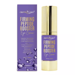 anti-aging firming peptide booster eye cream, hyaluronic acid, matrixyl for wrinkles, dark circles & youthful eye