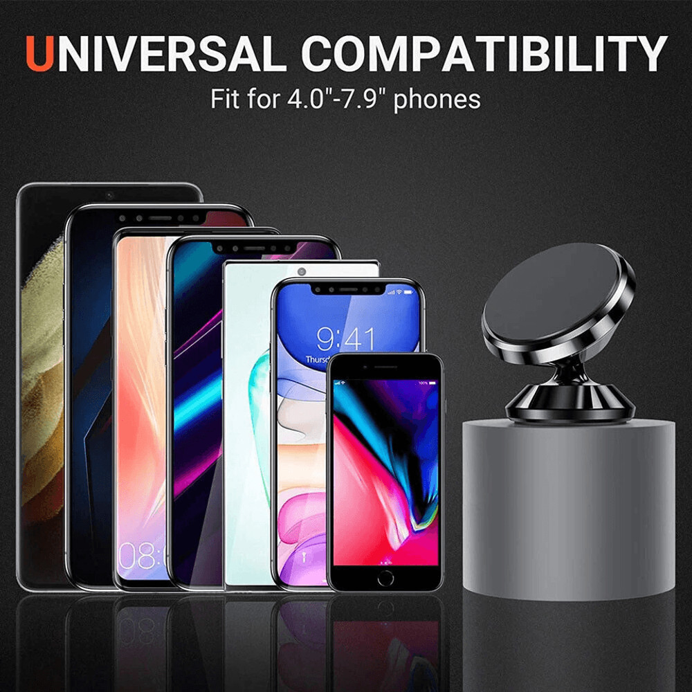 2Pack Magnetic Car Dashboard Mount Holder Stand For IPhone Samsung Galaxy Universal 360 Rotation Ph 0