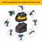 USB Battery Adapter For Dewalt Milwaukee To Makita Tools Converter 3