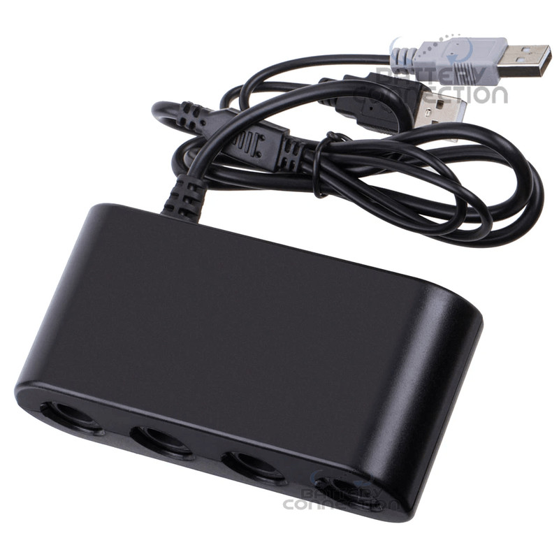 GameCube Controller Adapter Converter For Wii U Supports Super Smash Bros Up To 4 Controllers 0