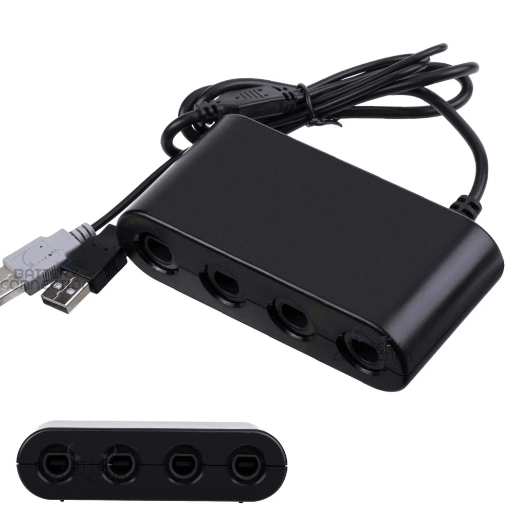 GameCube Controller Adapter Converter For Wii U Supports Super Smash Bros Up To 4 Controllers 1