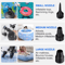 Portable Air Pump For Inflatables Electric Air Mattress Pump With Nozzles For Bed Pool Floats Boats 6