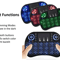 Wireless Mini Keyboard Touchpad Remote Compatible With Smart TV Android TV Box PC 3