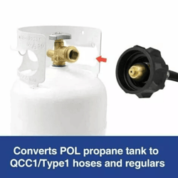 propane regulator hose replacement – 4/6ft adapter for mr. heater big buddy, outdoor & indoor use