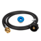 Propane Regulator Hose Replacement 46Ft Adapter For Mr Heater Big Buddy Outdoor Indoor Use 8