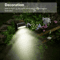 Solar LED Deck Lights For Outdoor Garden Patio Railing Decks  Path Lighting Weatherproof  EnergyEff 4