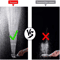 High Pressure Handheld Shower Head 3 Spray Settings 6