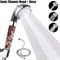 High Pressure Handheld Shower Head 3 Spray Settings 0