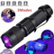 UV Ultra Violet LED Flashlight Blacklight Inspection Torch For Currency Pet Stains And Leak Detecti 1